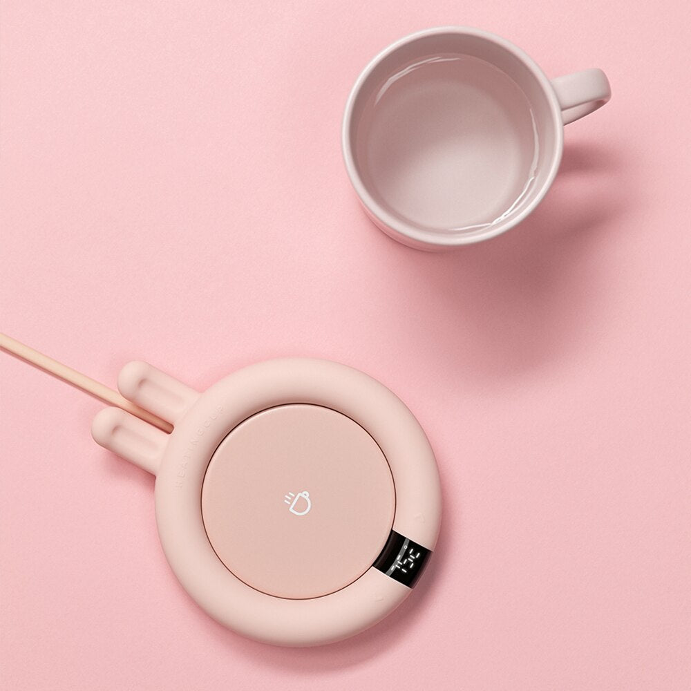 Pink Heated Coaster